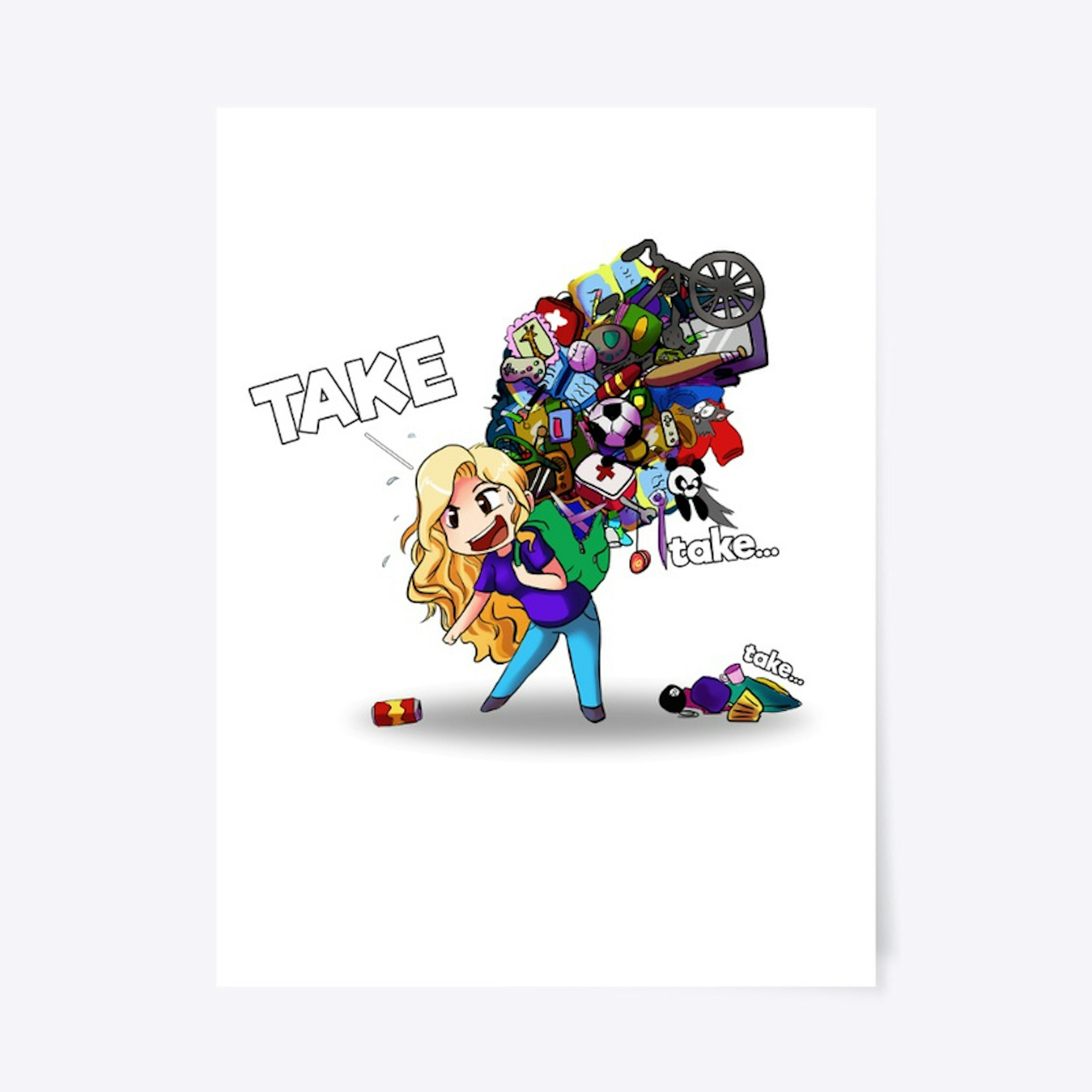 TAKE TAKE TAKE Design- Light